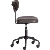 Кресло Tetchair slim искусственная кожа, grey (cерый) 20200