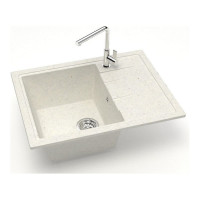 Кухонная мойка Azario Vision (750x505x218) Хлопок (сифон + герметик) 00079703