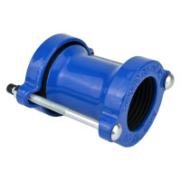 Муфта соединительная DN.ru ДРК Ду50 Ру10/16 обжим 59-72 мм, углеродистая сталь, EPDM D270-08334