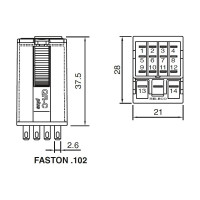 Промежуточное реле ComatReleco C9-A42FX/DC110V PN93394