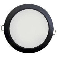 Встраиваемый светильник Ecola Gx70-h5 черный, матовый, без рефлектора 53x151, кd135 SB70H5ECB
