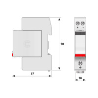 Устройство защиты Citel УЗИП тип 2 DC DS220-12DC 390101