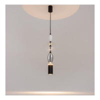 Подвесной светильник MAYTONI Monochrome Металл и Стекло Черный MOD071PL-L8B3K1