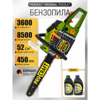 Пила ручная бензиновая PROCRAFT K450L