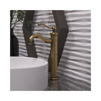 Смеситель для раковины Paini Duomo высокий, бронзовый 50734