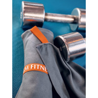 Полотенце Guten Morgen Микрофибра, Fitness, Цвет: Графит (80x130 см) Пфит-Гр-80-130