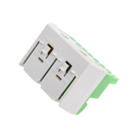 Клеммник самозажимной ABB PE 8x4+2x25мм ZK82G* 1SPE007715F9713