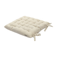 Подушка на стул Tkano коллекция Essential из хлопка бежевого цвета, 40x40 см TK24-CP0003