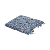 Подушка на стул Tkano коллекция Scandinavian touch темно-синего цвета с принтом Спелая Смородина, 40x40 см TK24-CP0006