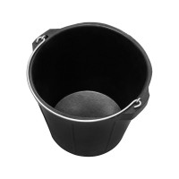 Ведро строительное гибкое усиленное DLT, 8л, тип RUBBERBUCK, арт. 2901