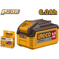 Аккумуляторная батарея INGCO 20В/6.0Ач INDUSTRIAL FBLI2060