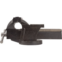 Тиски стальные с наковальней Forsage 4"-100мм F-6540204(7472)