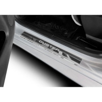 Накладки порогов AutoMax (4 шт.) Renault Duster 2010-2020 AMREDUS01