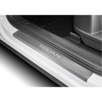 Накладки порогов AutoMax (4 шт.) Volkswagen Tiguan 2016- AMVWTIG01