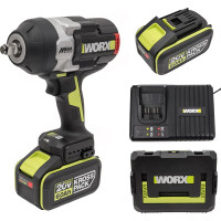 Аккумуляторный ударный гайковерт WORX Professional WU272