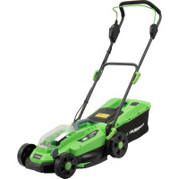 Аккумуляторная газонокосилка TRUEGREEN ширина скашивания 33 см,20 В без аккумулятора и ЗУ TG8A131