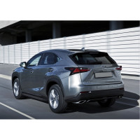 Алюминиевые пороги Rival Premium-Black для Lexus NX 2014-2017, 2 шт., A173ALB.3202.1