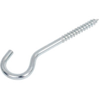 Шуруп НАКРЕПКО-крюк 5х50 с дюбелем 8 75 шт. 103813