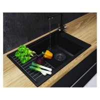 Кухонная Мойка AQUATON Делия 78 Графит NEW 00046738 1A715132DE210