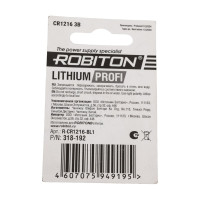 Элемент питания Robiton PROFI R-CR1216-BL1 CR1216 BL1 14626