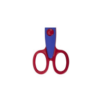 Ножницы 135 мм Пифагор, фигурное лезвие, ассорти, 15 шт., 230938