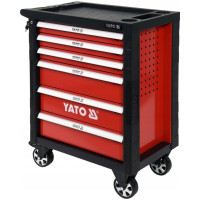 Инструментальная тележка YATO 177 предметов, 6 ящиков YT-55300
