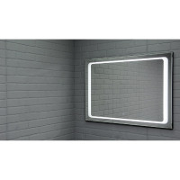 Зеркало Sansa Galaxy 120 black с подсветкой SG1058Z