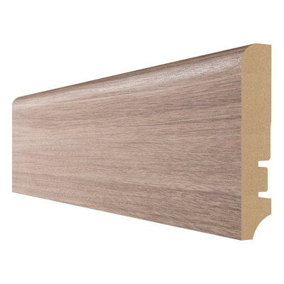 Плинтус Aktuell Design (16x81x2400 мм; МДФ; Орех роллс) Hannahholz AD 81402.05