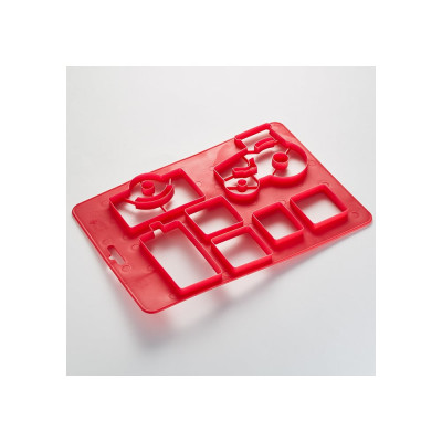 Форма для вырубки из теста Webber BE-4429 r 3D 0R-00006368