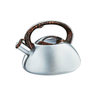 Webber BE-0594 Чайник нерж R со свистком 3л, сатин 12 Р1-00003625