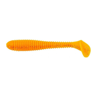 Виброхвост Helios hs-1-022 catcher 2.75"/7 см, orange sparkles, 7шт 00000131228