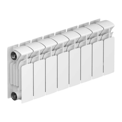 Радиатор биметаллический RIFAR BASE Ventil 200 08 секц. нижн. лев. R-BA-200-08-VL