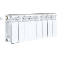 Радиатор биметаллический RIFAR BASE Ventil 200 08 секц. нижн. прав. R-BA-200-08-VR