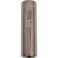 Головка торцевая шестигранная удлиненная (14 мм; 1/2") INGCO HHAST12143L