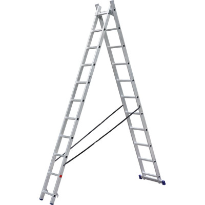Двухсекционная алюминиевая лестница SMARTY 2х11 SN011-211