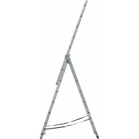 Трёхсекционная алюминиевая лестница SMARTY 3х8 SN011-308