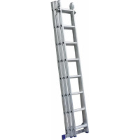 Трёхсекционная алюминиевая лестница SMARTY 3х8 SN011-308