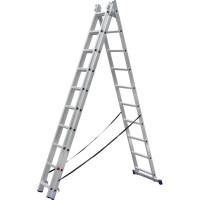 Трёхсекционная алюминиевая лестница SMARTY 3х11 SN011-311
