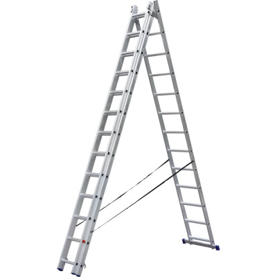 Трёхсекционная алюминиевая лестница SMARTY 3х13 SN011-313