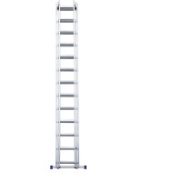 Трёхсекционная алюминиевая лестница SMARTY 3х13 SN011-313