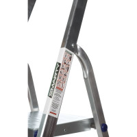 Алюминиевая стремянка SMARTY Alpha 4 ступени SN021-04
