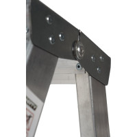 Алюминиевая двухсторонняя стремянка SMARTY Alpha Duo 5 ступени SN026-05