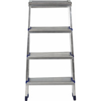 Алюминиевая двухсторонняя стремянка SMARTY Alpha Duo 4 ступени SN026-08