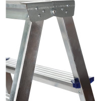 Алюминиевая двухсторонняя стремянка SMARTY Alpha Duo 4 ступени SN026-08