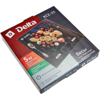 Настольные электронные весы Delta KCE-35 Спагетти : 5 кг, стекло 0R-00002250