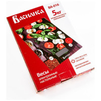 Настольные электронные весы ВАСИЛИСА ВА-016 Моцарелла : 5 кг, стекло / 0R-00006719