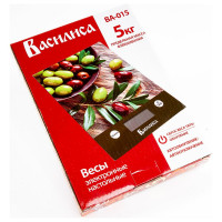 Настольные электронные весы ВАСИЛИСА ВА-015 Оливки : 5 кг, стекло / 0R-00006718