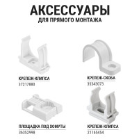 Гофра для кабеля TDM ELECTRIC 32мм ПВХ с зондом 50 метров легкая, белая SQ0401-0332