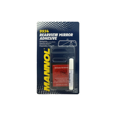 Клей для зеркал заднего вида MANNOL Rearview Mirror Adhesive, 2х0.6 мл 2456