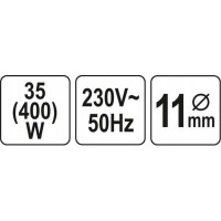 Пистолет термоклеящий YATO 11мм 35(400)Вт YT-82401 370282401 092 1